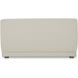 Fraser White Slipper Chair, Wedge